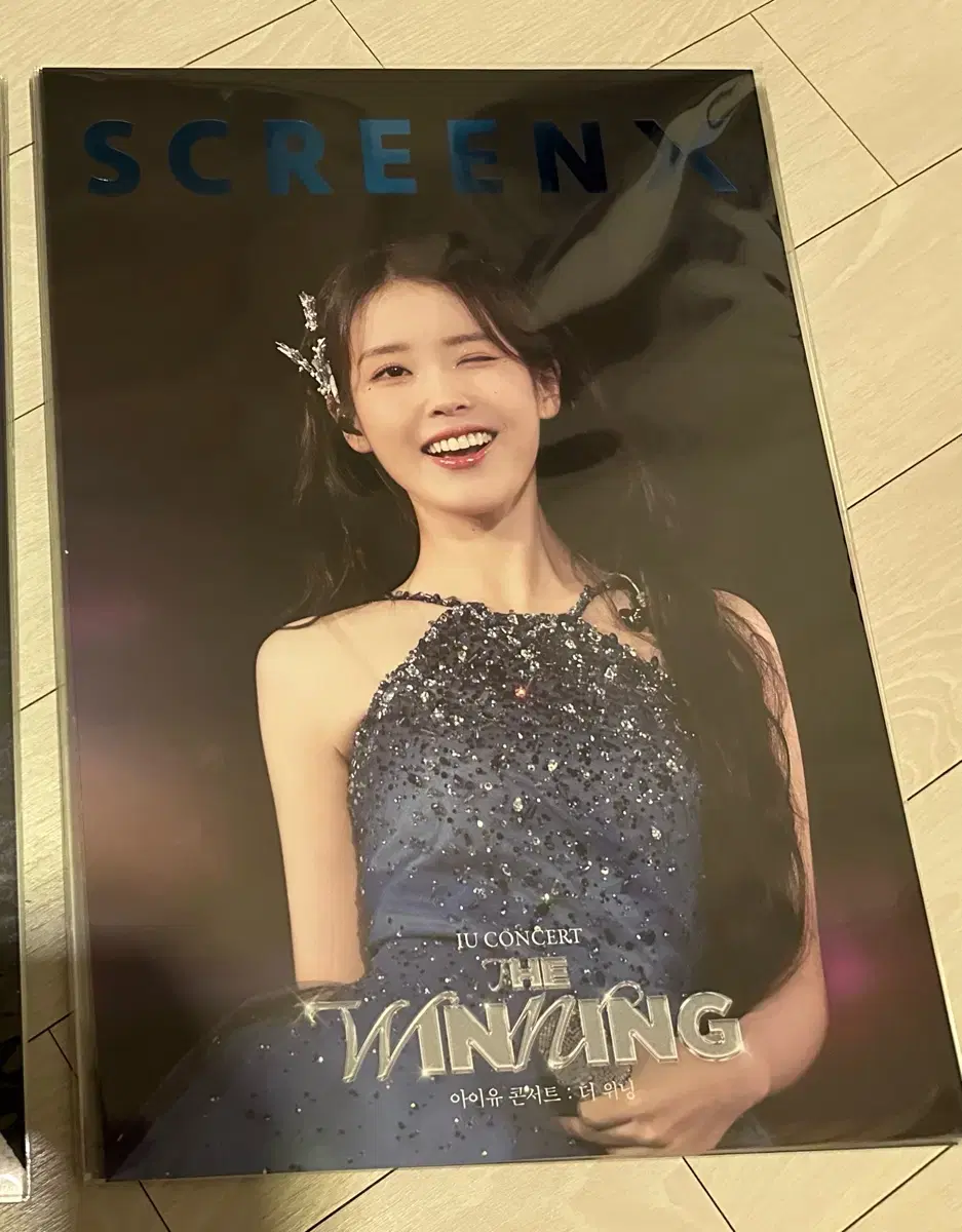 아이유 IU 콘서트: 더 워닝 ScreenX 스크린엑스 2주차 포스터